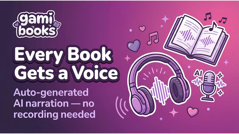 Gamibooks: One‑Click AI Books