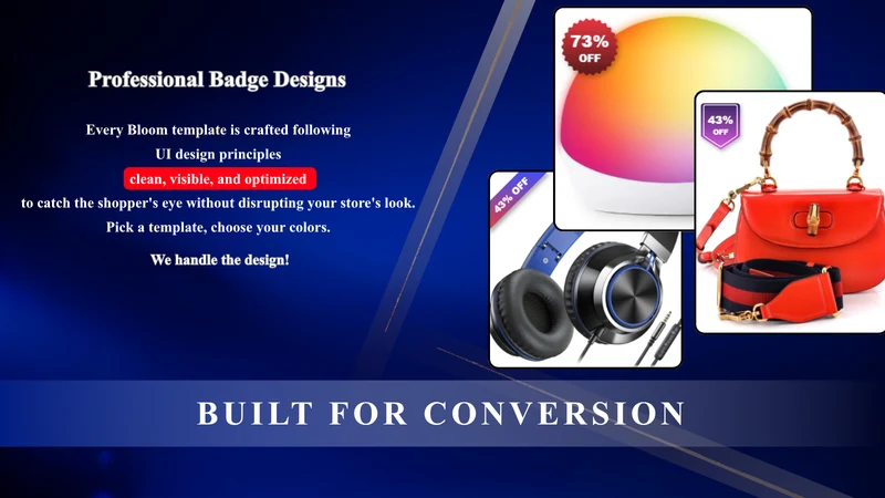 Bloom: Product Discount Badges