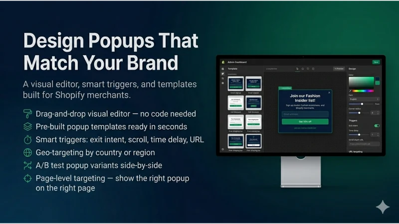 Email Popup & Spin Wheel by BA