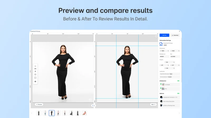 Autophoto Bulk Image Editing