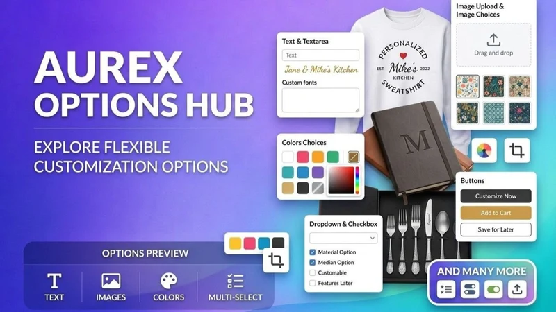Aurex Product Personalizer