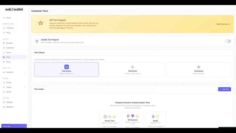subZwallet Subscriptions App
