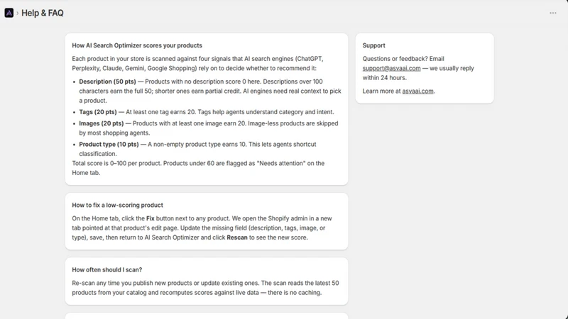 Asva: AI Search Optimizer