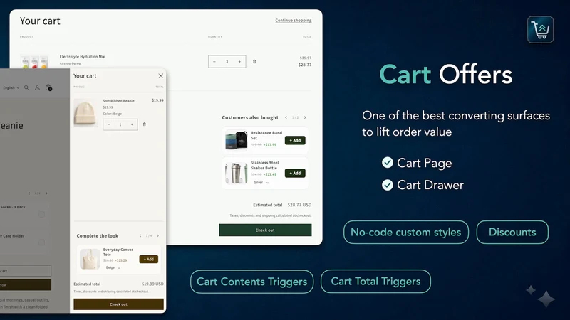 AS Upsell Cross‑Sell & Bundles