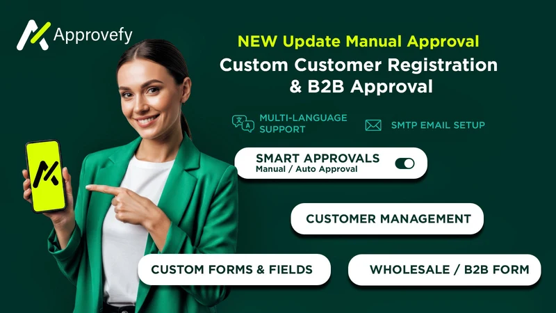 Approvefy: B2B Register Form