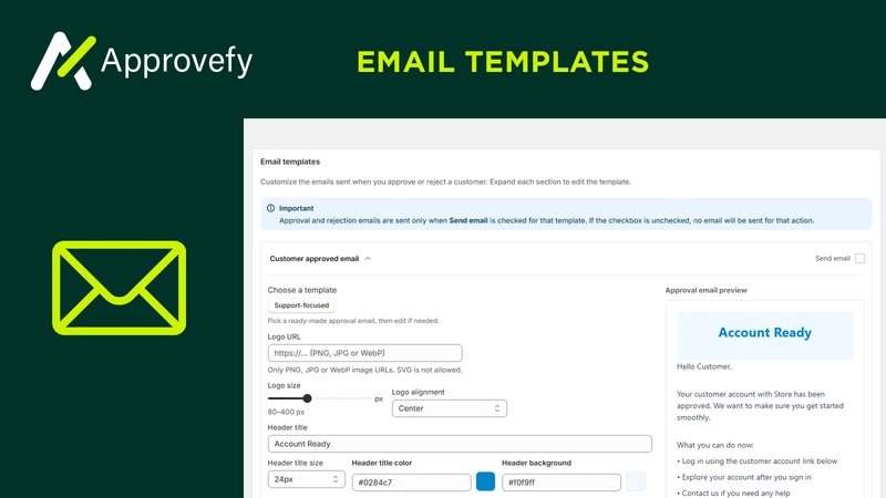 Approvefy: B2B Register Form