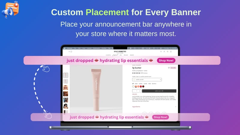 MS Announcement Bars