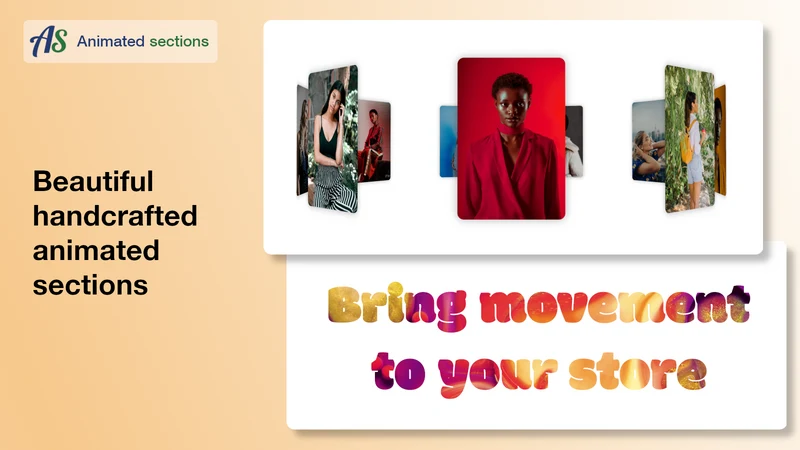 Animated Sections