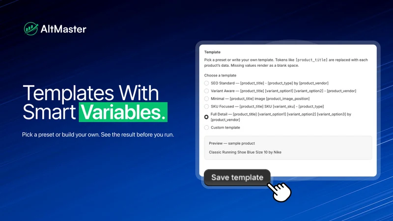 AltMaster: AI Alt Text SEO
