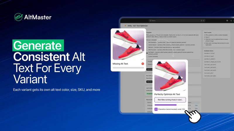 AltMaster: AI Alt Text SEO