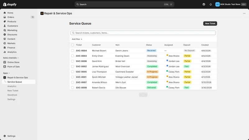 Repair & Service Ops by VZLAB