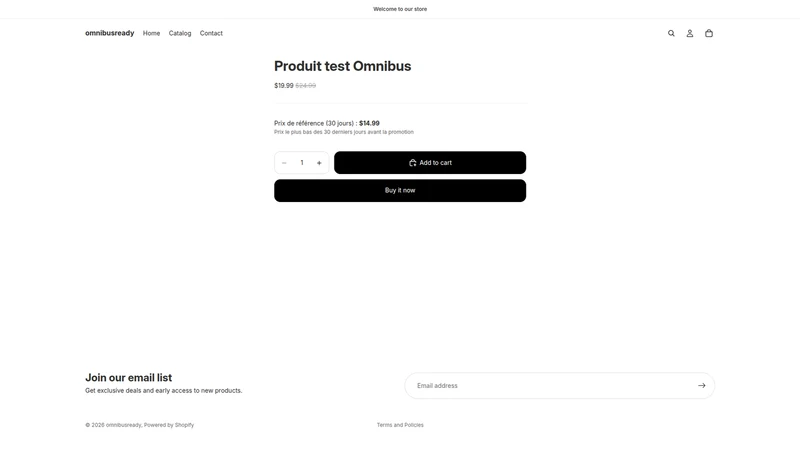 OmnibusReady: Price Compliance
