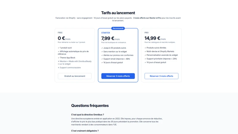 OmnibusReady: Price Compliance