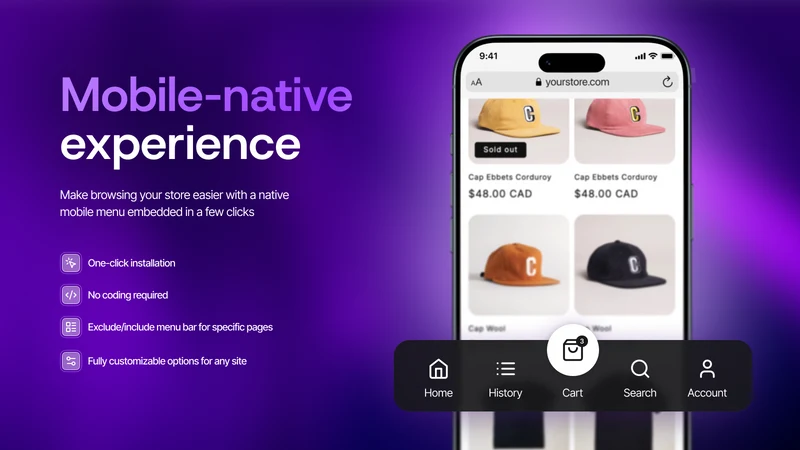 Quizell Smart AI Search & Menu