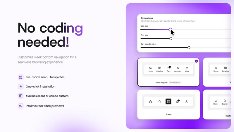 Quizell Smart AI Search & Menu