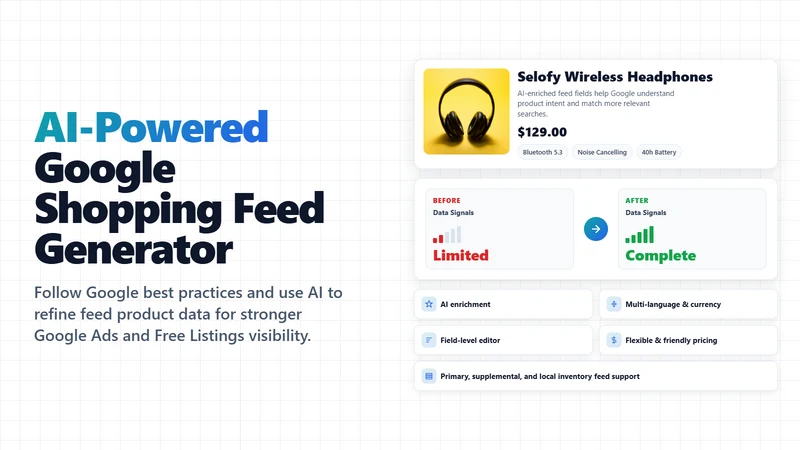 Max AI: Shopping Feed Ascend