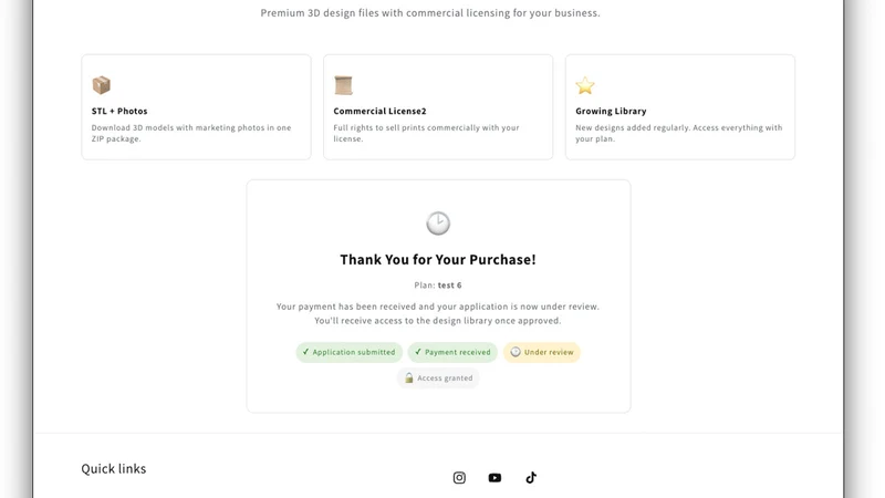 MakerVault: 3D File Licensing