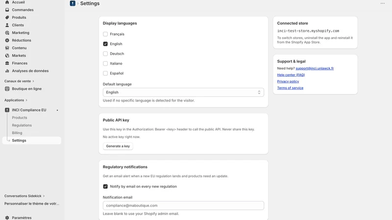 CleanINCI — INCI Compliance EU