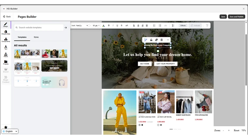 HS Page Builder