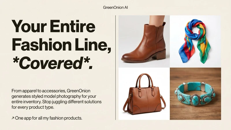 GreenOnion AI Fashion Models