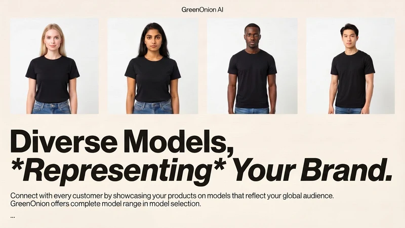 GreenOnion AI Fashion Models
