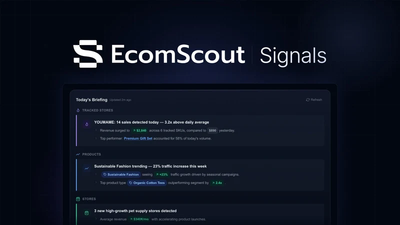 EcomScout Signals