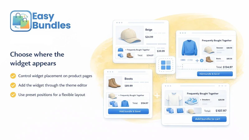 Easy Bundles: Bought Together