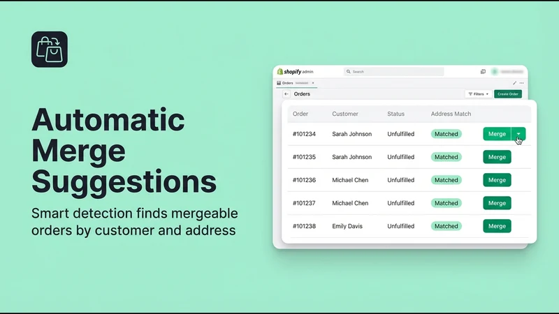 Order Merger by BoostApps