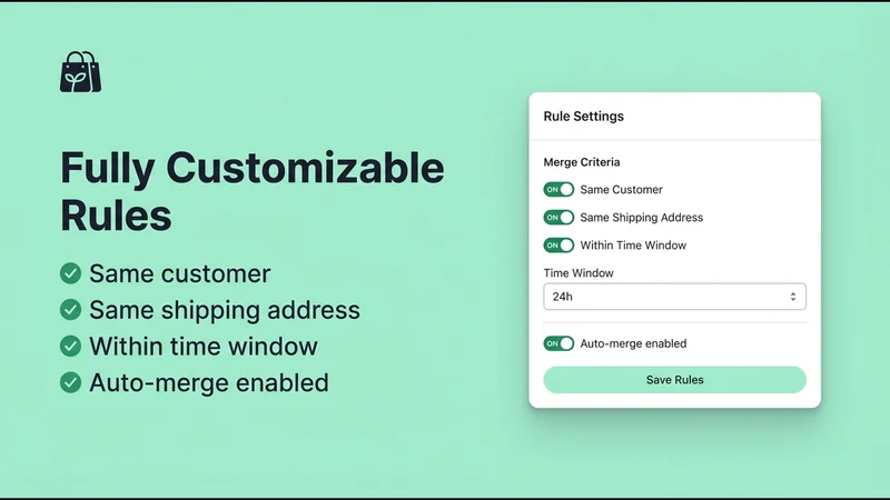 Order Merger by BoostApps