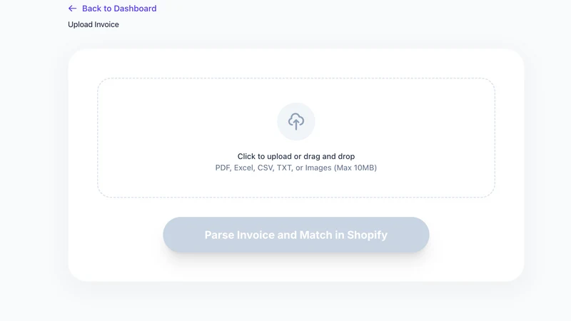 SkuLoom: Invoice Sync