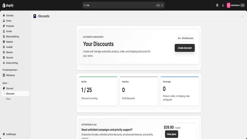 Discount ‑ Stackmerce