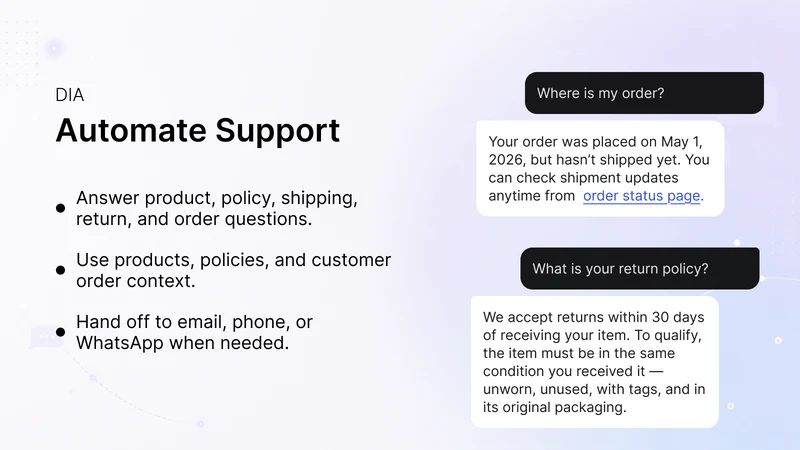 Dia: AI Chatbot & Assistant