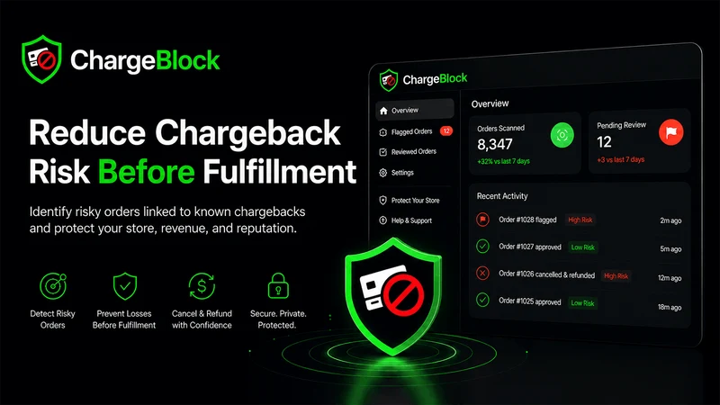 ChargeBlock: Stop Chargebacks
