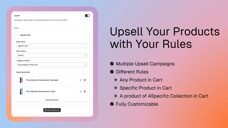 Cart Pilot: Cart Drawer Upsell