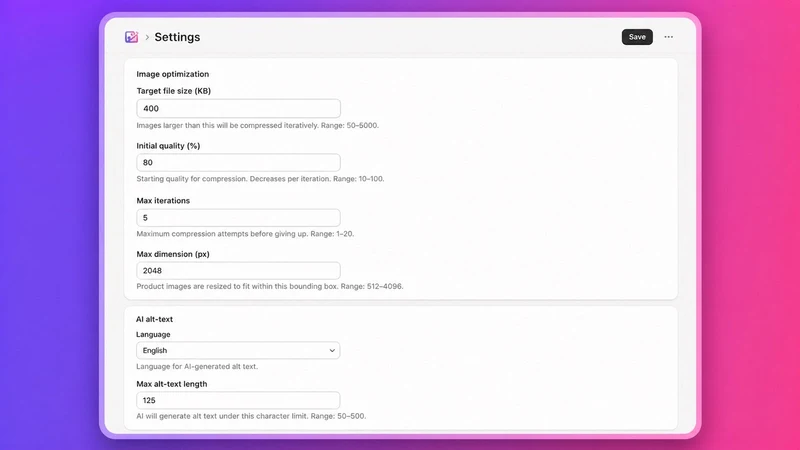 Vibebun Image Optimizer