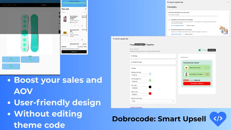 DobroCode: Smart Upsell