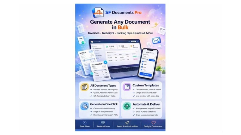 Order Print PDF Templates