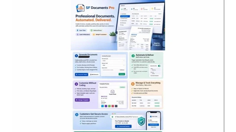Order Print PDF Templates