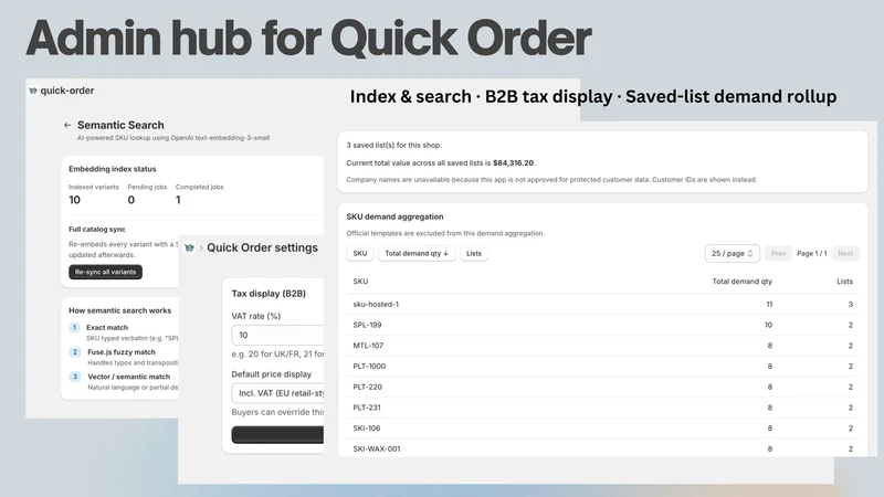 Ourava Quick Order