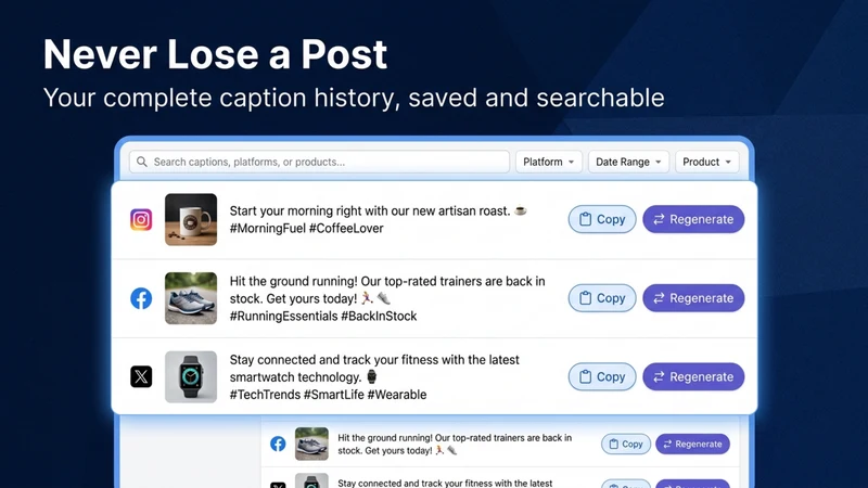 Postly ‑ AI Social Posts