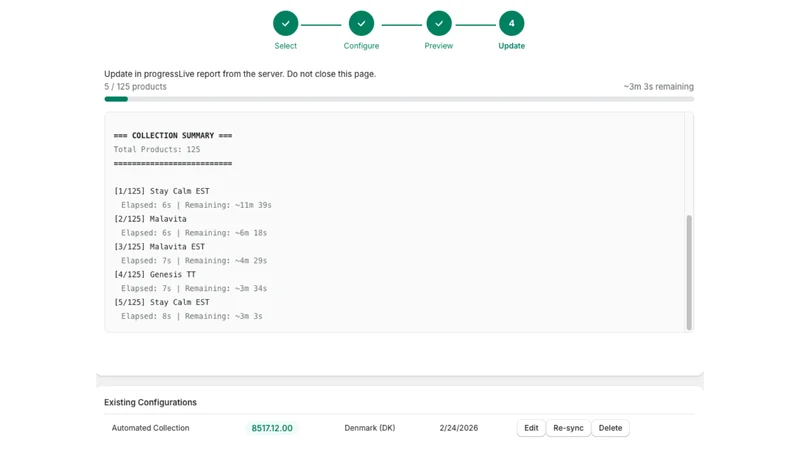 HS Code & Origin Bulk Editor