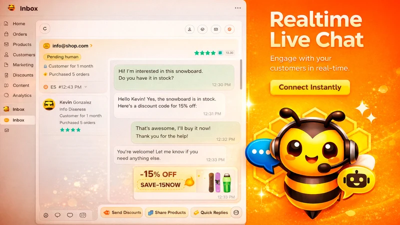 HiveChat ‑ Live Chat & Chatbot