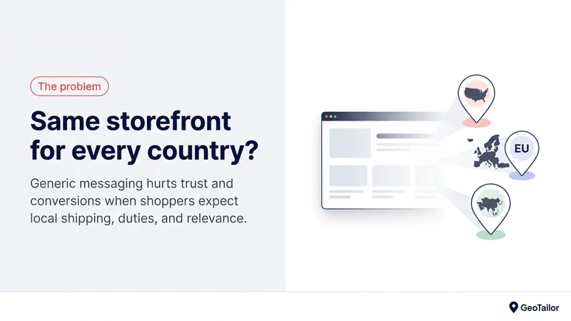 GeoTailor: Geo Rules & Popups