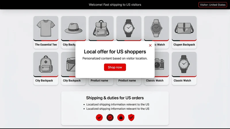 GeoTailor: Geo Rules & Popups