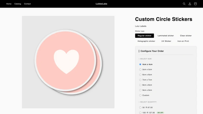 Custom Print Price Engine