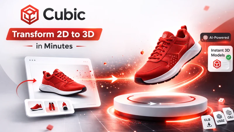 Cubic ‑ Product Images to 3D
