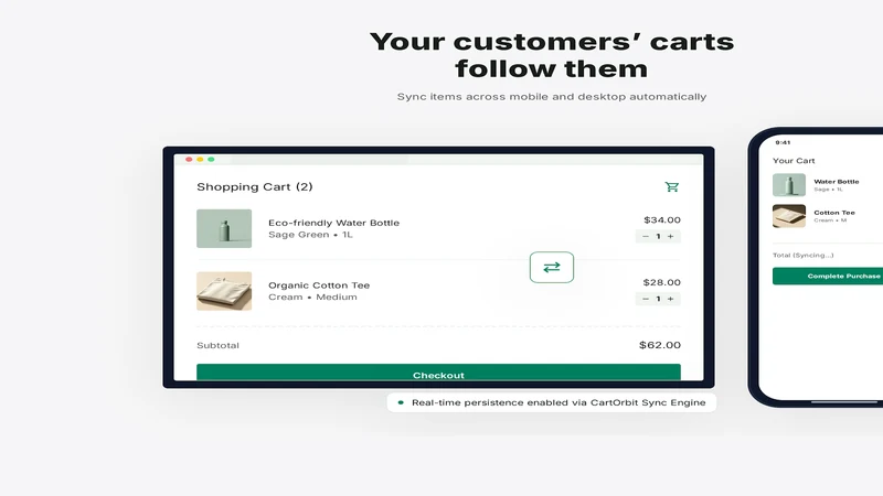 CartOrbit ‑ Cart Sync