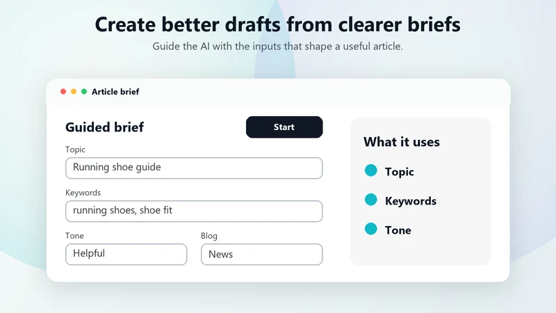 AI Writer ‑ Writehand
