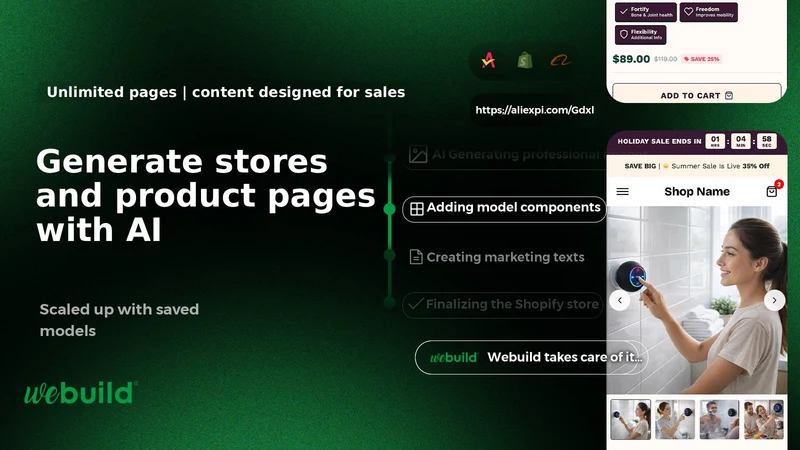 Webuild: AI Store Builder