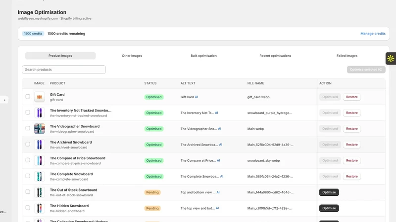 WebPify SEO